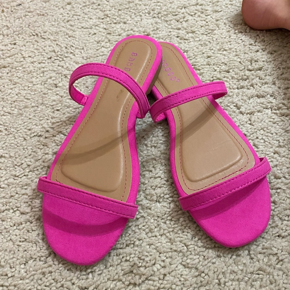 NEW Hot Pink Sandals